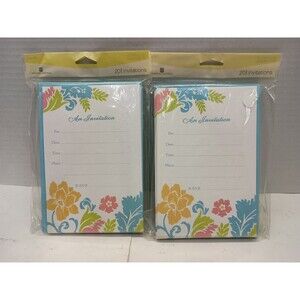 American Greetings An Invitation Greeting Cards 40 COUNT (2 PACKS) New NIP
